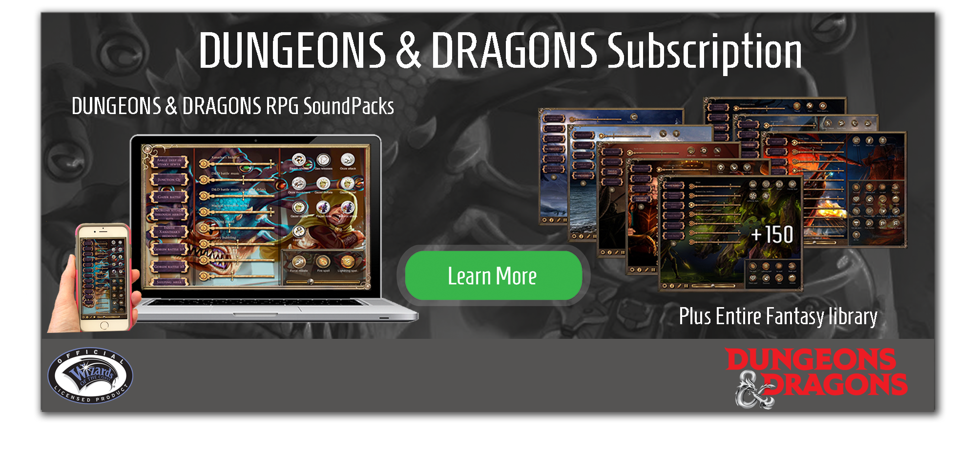 Dungeons & Dragons sounds to the max - get a subscription