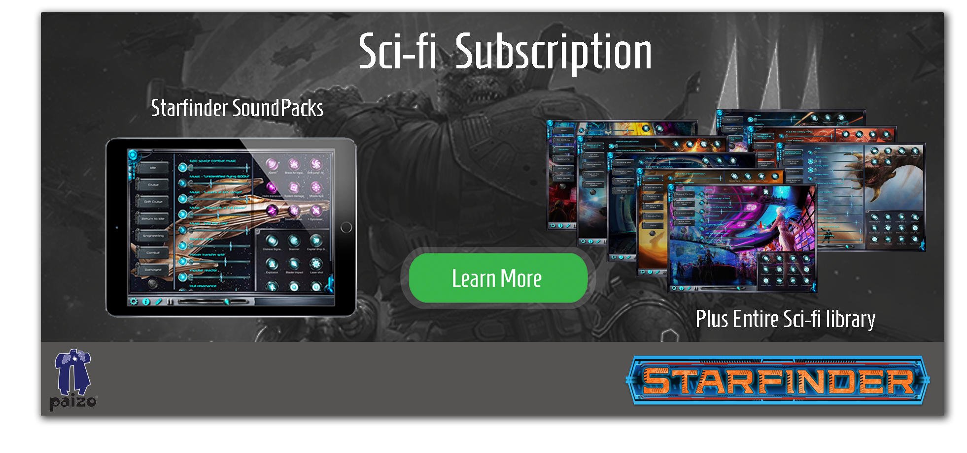 Get a Starfinder subscription