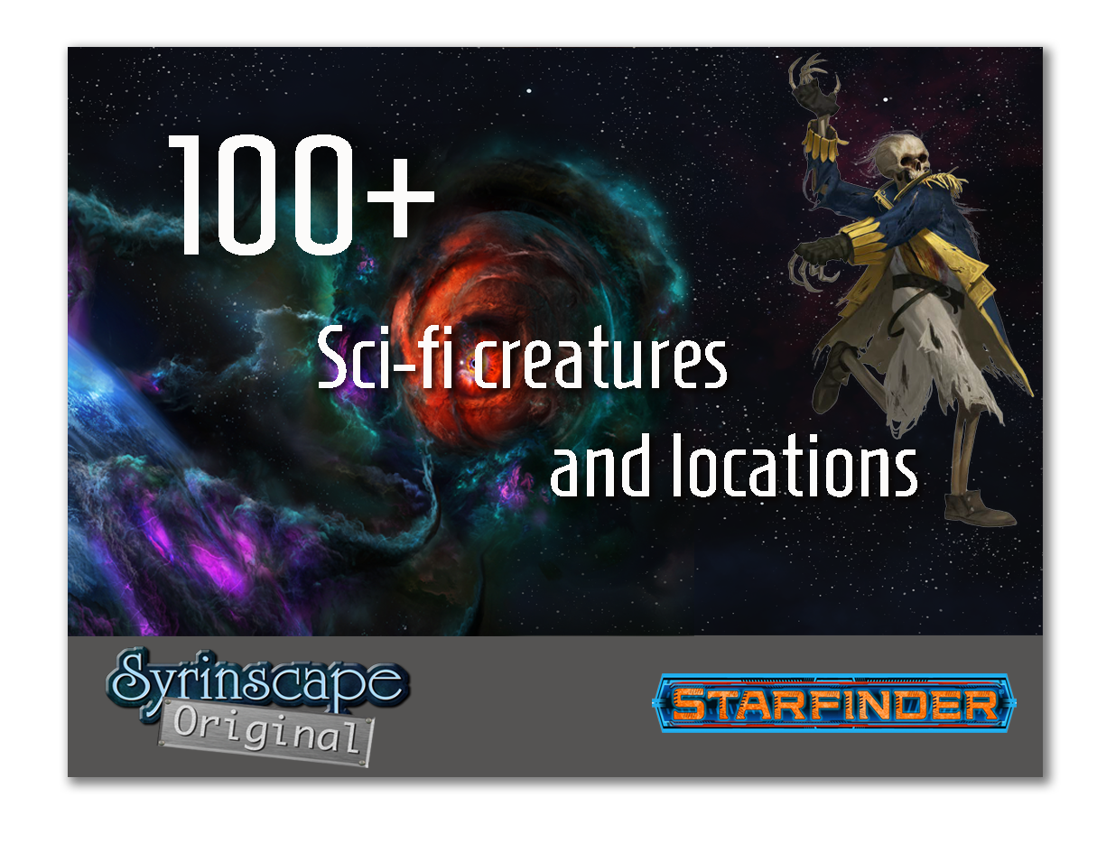 Sci-Fi creatures and locations