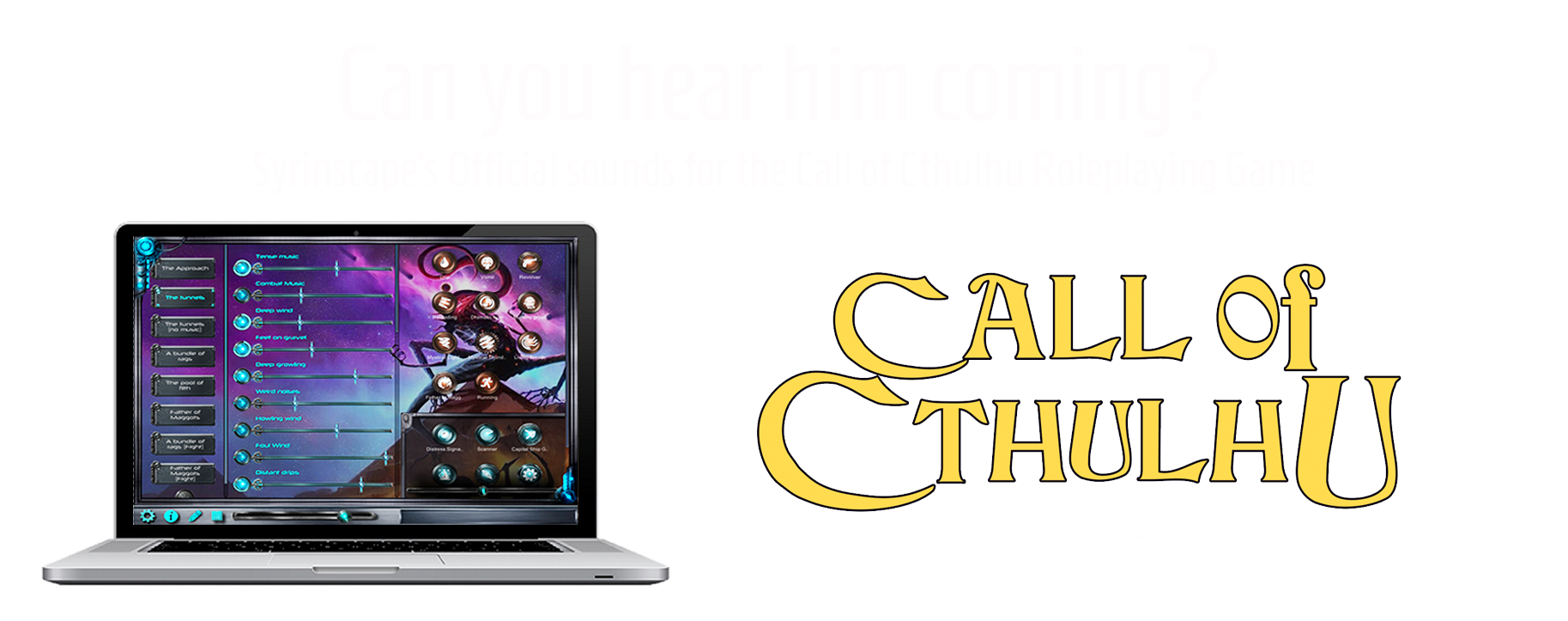 Syrinscapes Official sounds for the Call of Cthulhu RPG