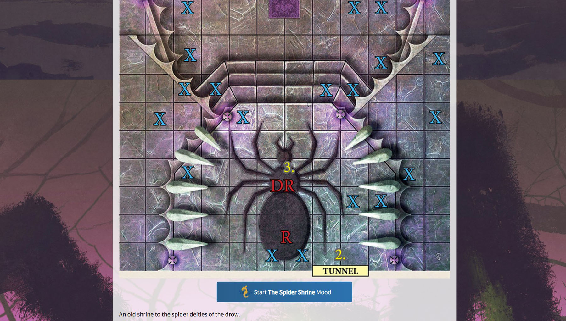 Screencap from the A Sticky Situation adventure page